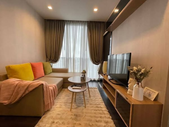 bedroom and living room of THE LINE Asoke-Ratchada