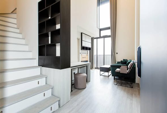 living room of THE LINE Sukhumvit 101