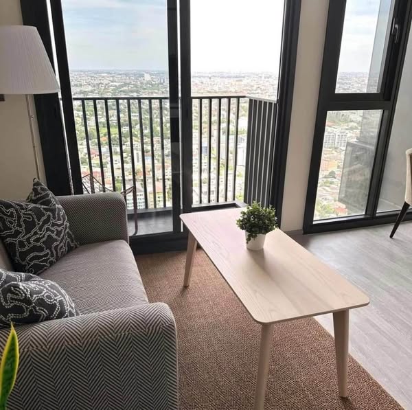 living room of THE LINE Sukhumvit 101