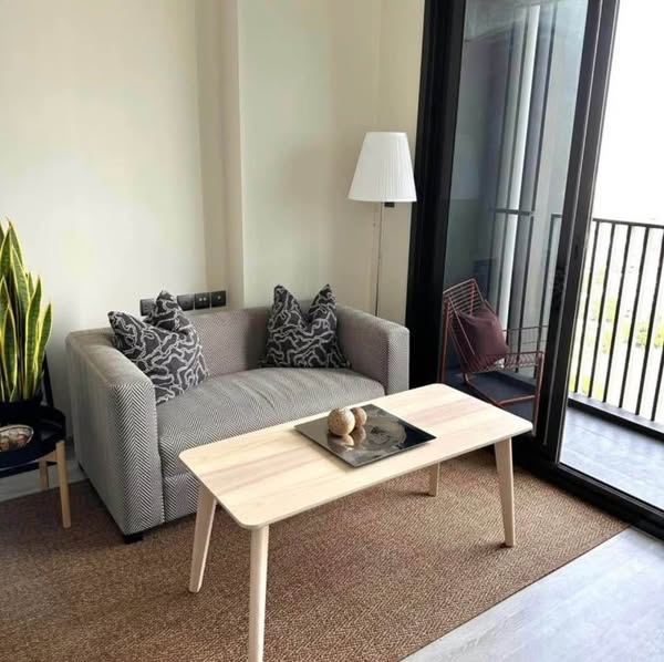 living room and room interior of THE LINE Sukhumvit 101