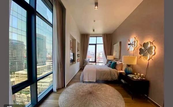 bedroom of The Lofts Asoke