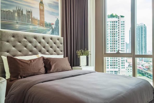 bedroom of The Lofts Ekkamai
