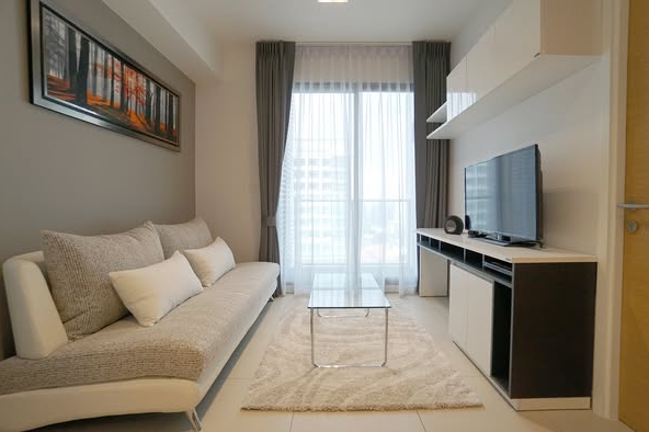 bedroom and living room of The Lofts Ekkamai