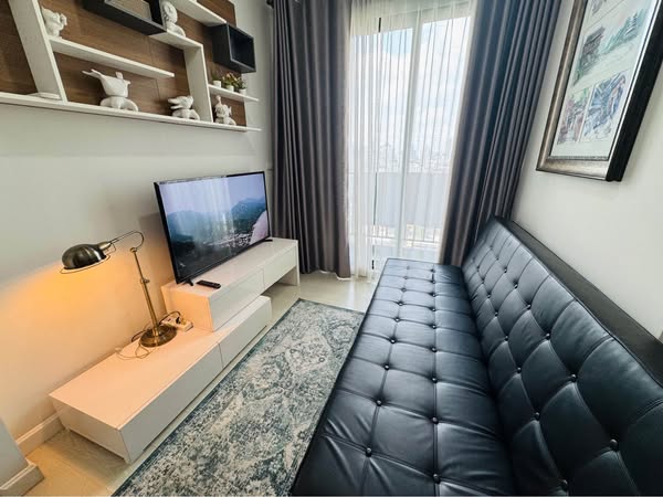bedroom and living room of The Niche Pride Thong Lo-Phetchaburi