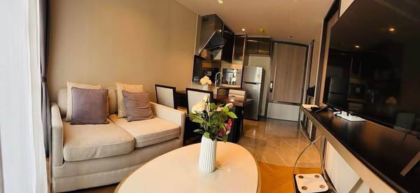 living room of The Reserve Sukhumvit 61
