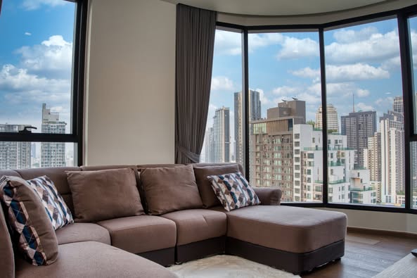 living room of The Residences at Mandarin Oriental Bangkok
