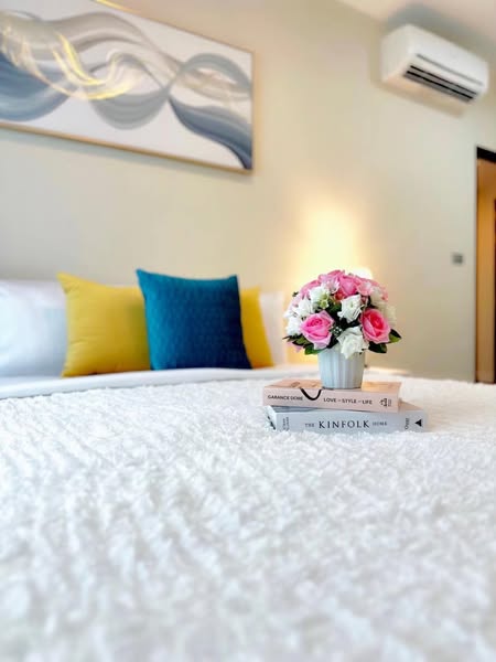 bedroom of The Sky Sukhumvit