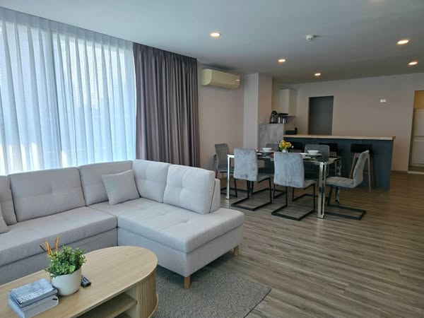 living room of The TEAK Sukhumvit 39