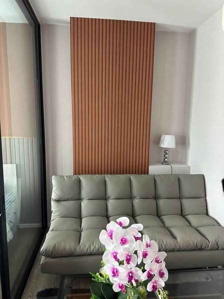 living room of The Trust Condo @BTS Erawan