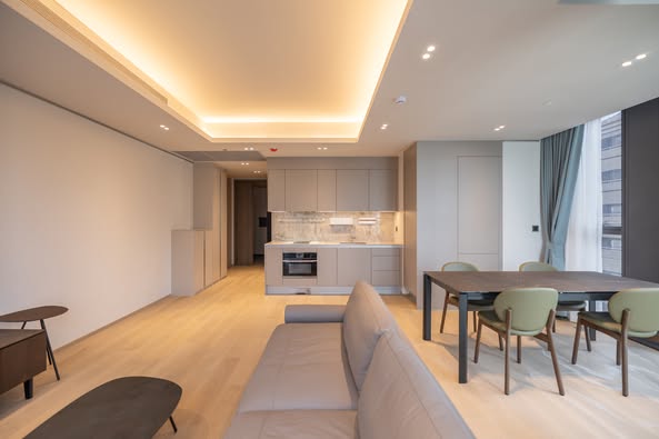 living room of Tonson One Residence ต้นสน วัน เรสซิเดนซ์