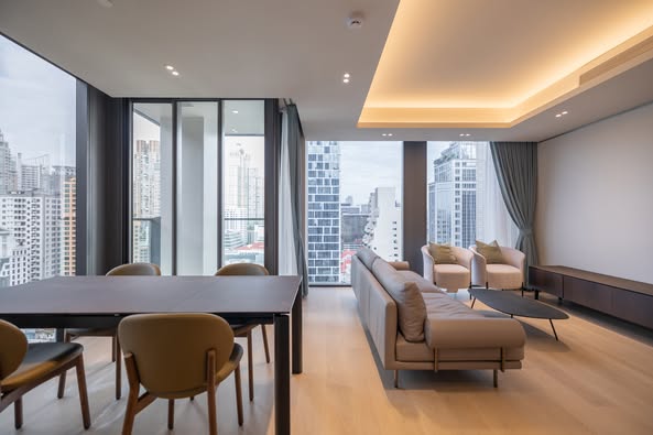 living room of Tonson One Residence ต้นสน วัน เรสซิเดนซ์