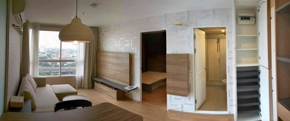 bedroom and room interior of U Delight Residence Phatthanakan