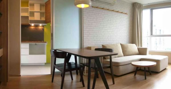 living room and room interior of U Delight Residence Phatthanakan