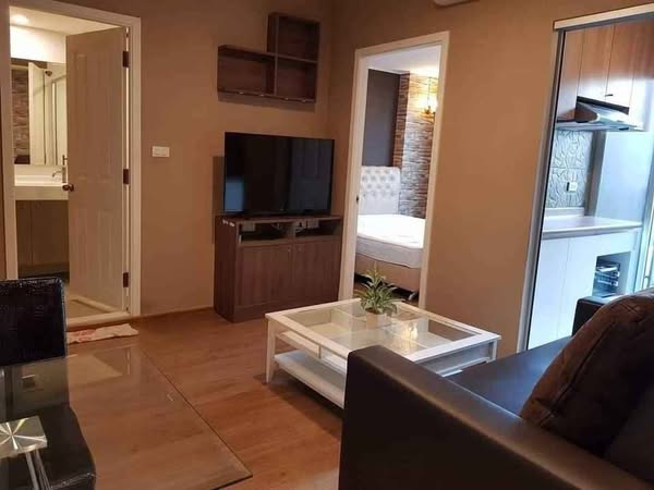 living room and bedroom of U Delight @ Talat Phlu Station