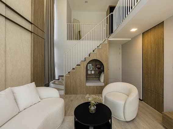 living room of VIVE กรุงเทพกรีฑา