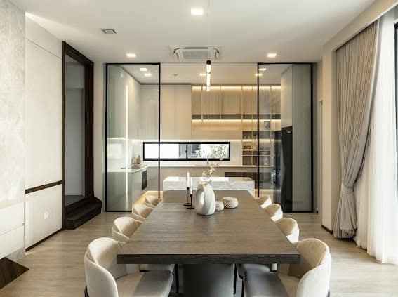 living room and room interior of VIVE กรุงเทพกรีฑา