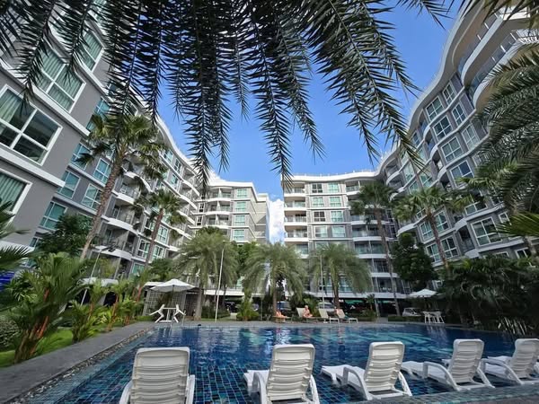 pool of Whale Marina Condo showroom