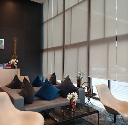 living room and room interior of Whizdom Avenue Ratchada-Ladprao