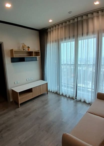 living room and room interior of Whizdom Avenue Ratchada-Ladprao