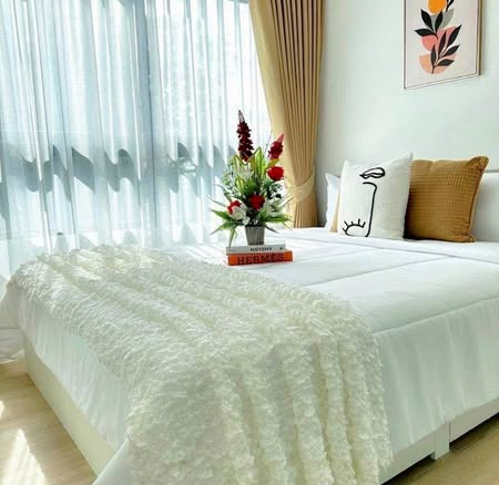 bedroom of iCondo Activ Pattanakarn