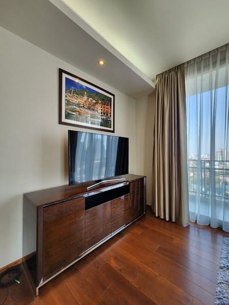 bedroom and living room of Quattro by Sansiri