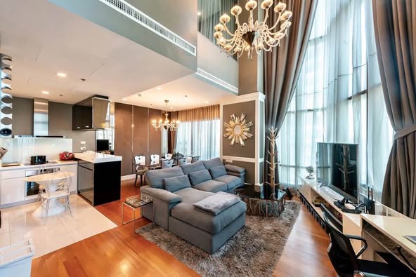 living room of Bright Sukhumvit 24