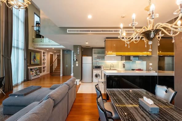 living room of Bright Sukhumvit 24