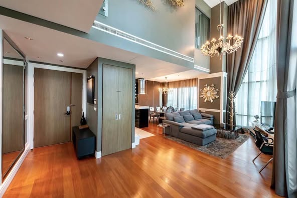 living room and room interior of Bright Sukhumvit 24