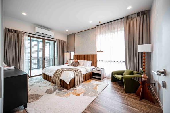 bedroom of Burasiri Krungthep Kreetha