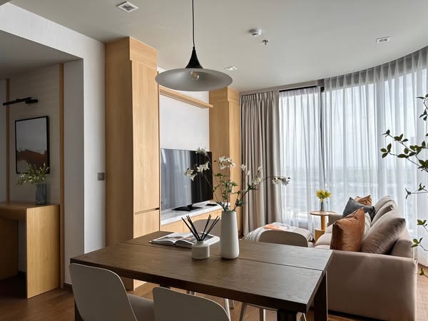 living room of Ideo Q Sukhumvit 36