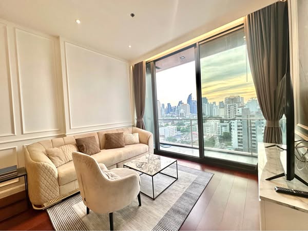 living room and bedroom of KHUN by YOO
