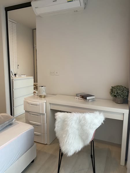 bedroom and bathroom of Life One Wireless