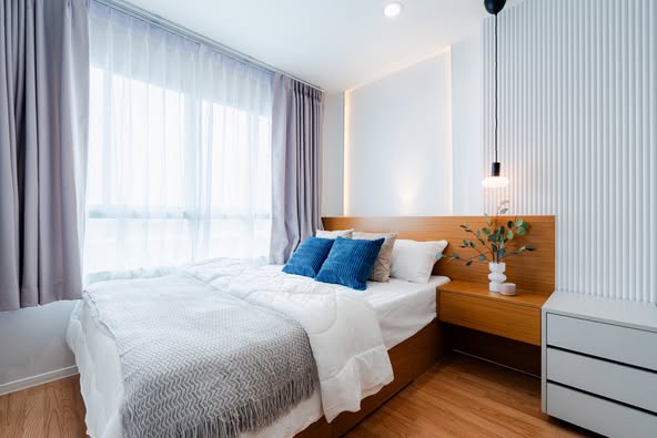 bedroom of Lumpini Ville Ramkhamhaeng 60/2