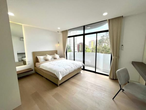 bedroom and room interior of Nakhon Ping City View 1 Condominium