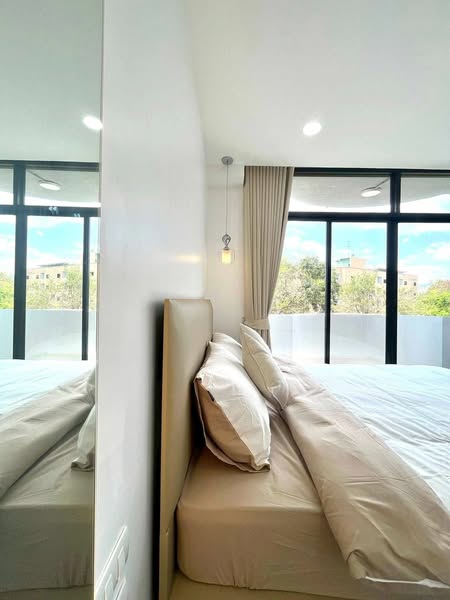 bedroom and room interior of Nakhon Ping City View 1 Condominium