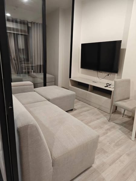 bedroom and living room and room interior of นิช โมโน เมกะ สเปซ บางนา (Niche MONO Mega Space Bang Na)