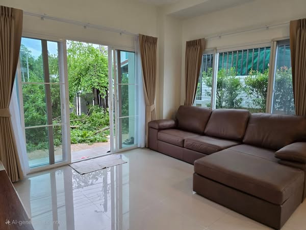 living room and bedroom and room interior of Perfect Place Sukhumvit 77-Suvarnabhumi