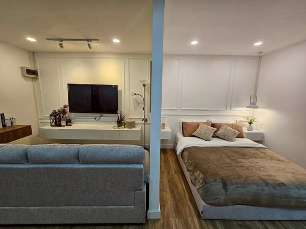 living room and bedroom of S. R. Place