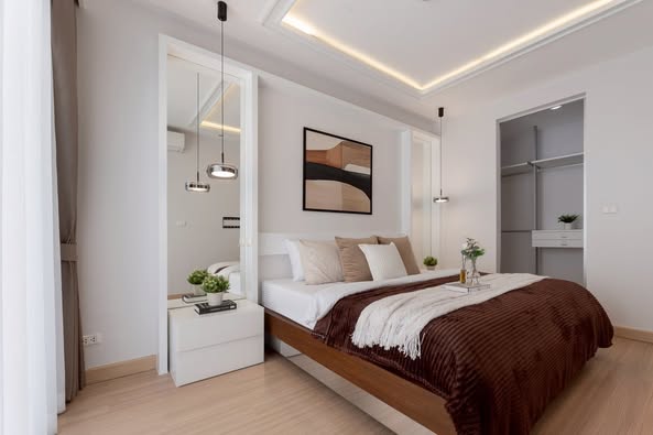 bedroom of The Parkland Srinagarindra