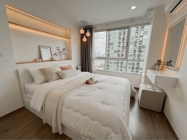 bedroom of U Delight @ Talat Phlu Station