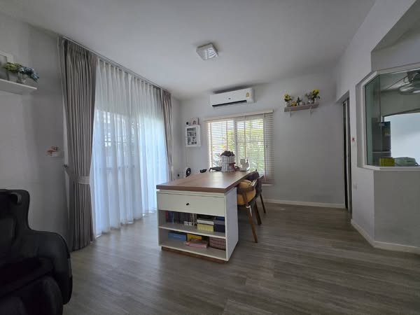 bedroom and living room of Villaggio Srinakarin