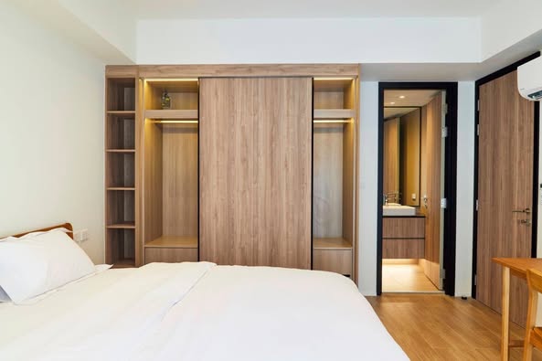 bedroom and room interior of YOLK Residences